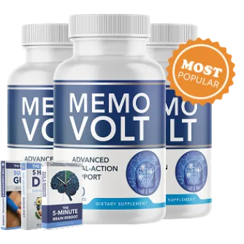 Memovolt 3 bottles